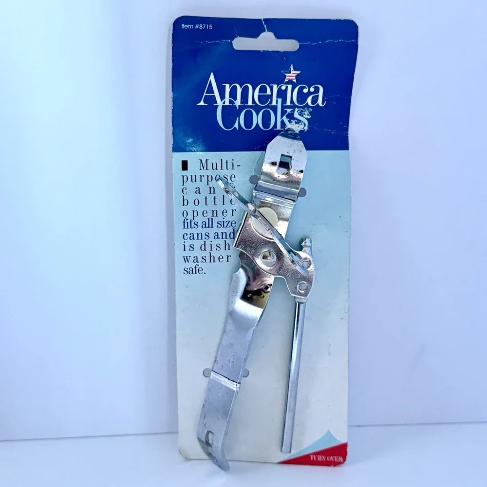 Vintage Can & Bottle Opener America‎ Cooks New NOS 8715 1996